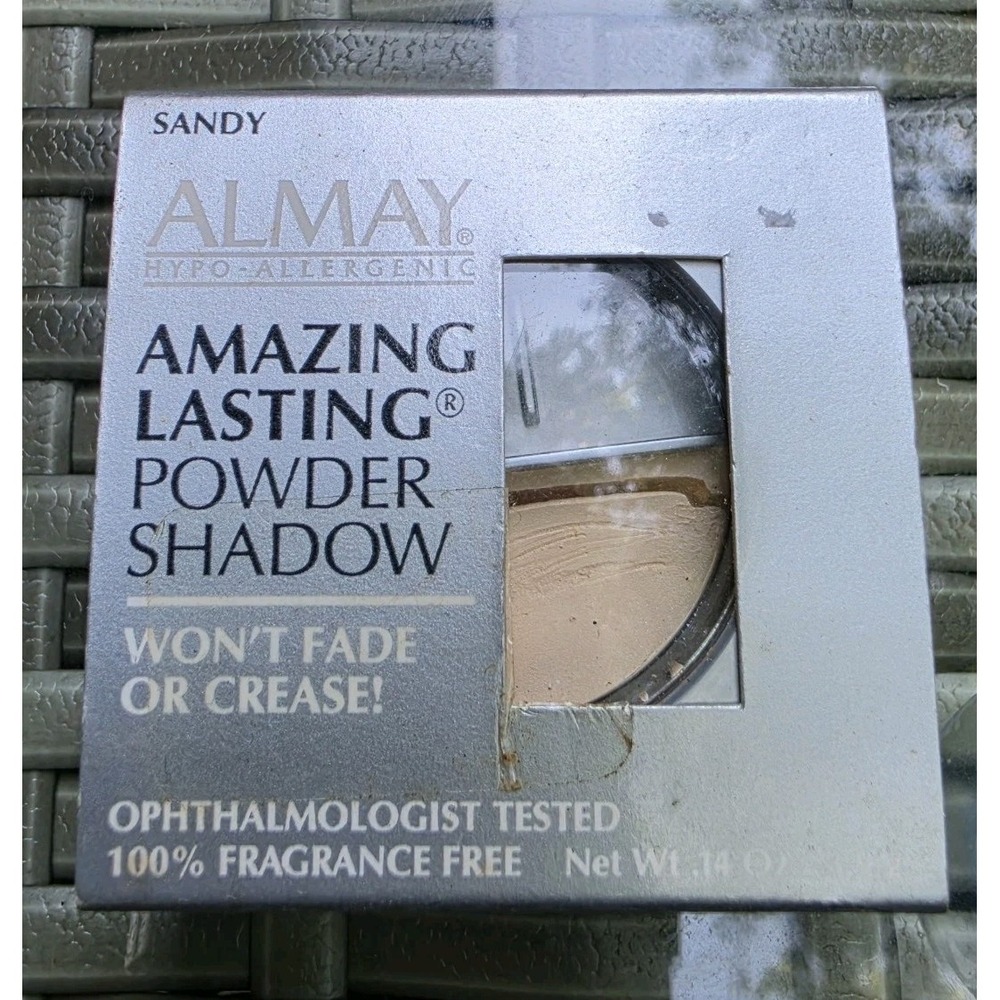 Vintage Almay Amazing Lasting Powder Shadow SANDY New Deadstock Discontinued